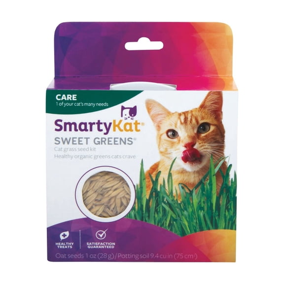 Worldwise SmartyKat Sweet Greens Cat Grass Seed Grow Kit - Pack of 1