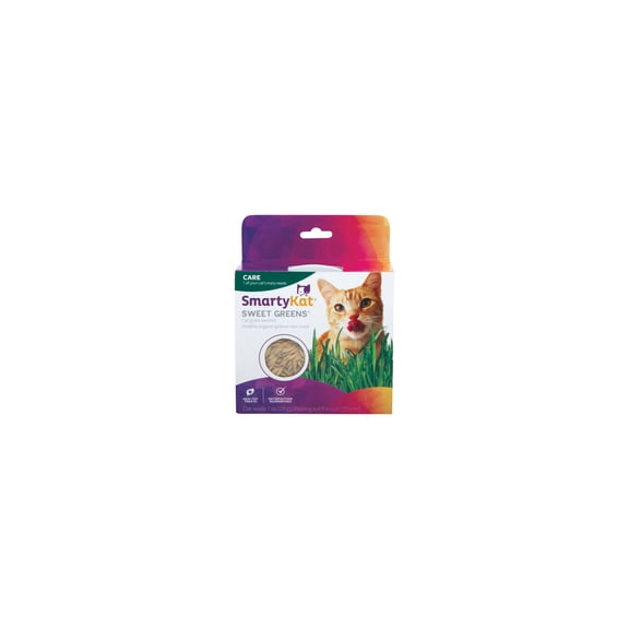 Worldwise SmartyKat Sweet Greens Cat Grass Seed Grow Kit - Pack of 8