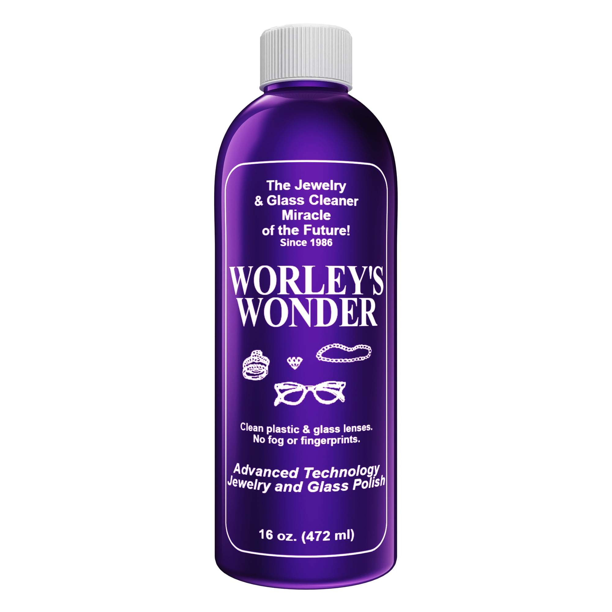 Worley's Wonder Jewelry & Glass Cleaner Jewelry Cleaner for Gold