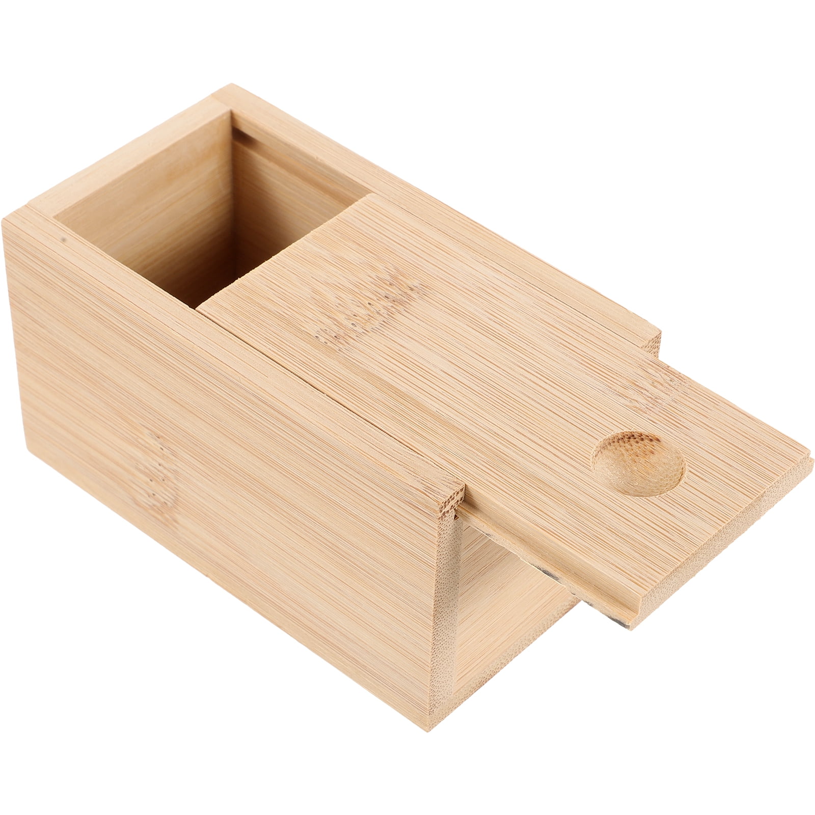 Worm Box Fishing Lures Chin Strap Football Wooden Sliding Boxes Gear