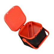 Worm Box Fishing Supply Tool Small Bucket Breathable Live Bait Container Plastic