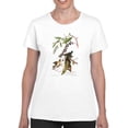 thumbnail image 1 of Worm-Eating Warbler. T-Shirt Women -John James Audubon Designs, Female 5X-Large, 1 of 4