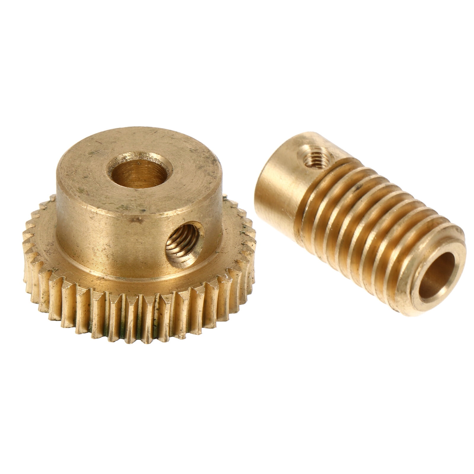 Worm Gear Copper Wheel Worm Reducer Metal Gear Shaft Modulus Motor