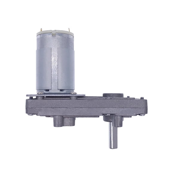 Worm Gear Motor 12V Reducer 20-157RPM DC High Torque Electric Motor Metal Gear Reverse Self Lock For Automation Equipment ,Low Noise