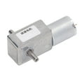 Worm Gear Motor 12mm Double Shaft Self Locking Reversible High Torsion