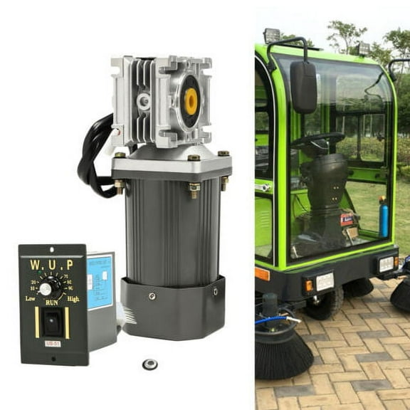 Worm Gear Reducer Gearbox RV30 Worm Gear Motor High Torque 120W w/ Governor