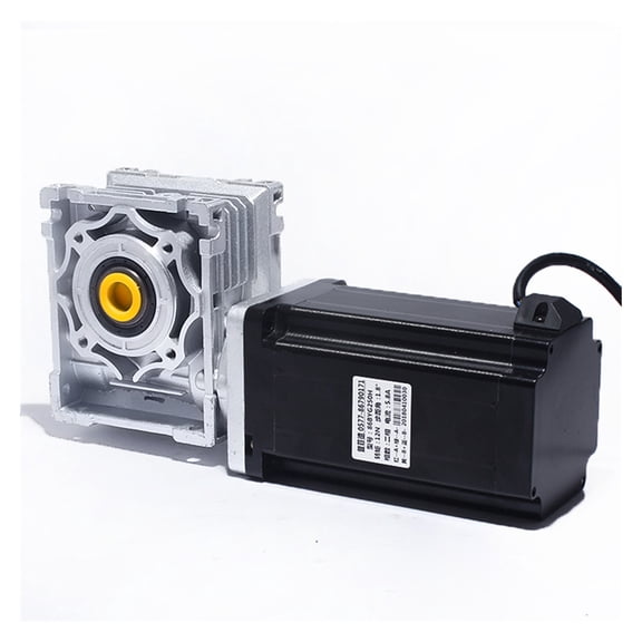 Worm Gear Reducer NMRV030 High Torque Gearbox Reducer Input 9/11mm Output 14mm Gear Ratio 5:1/80:1 Suitable For Nema23 Motor ,Low Noise - 30 TO 1