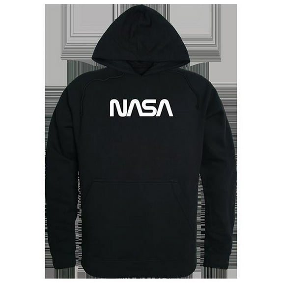 Worm Graphic Pullover Hoodie, Black - 2XL