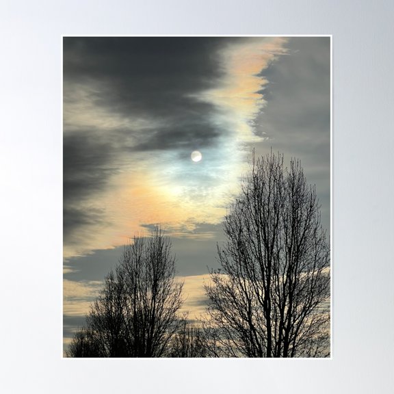 Worm Moon 6 Poster Wall Art, Modern Wall Decor, 8x12 UNFRAMED