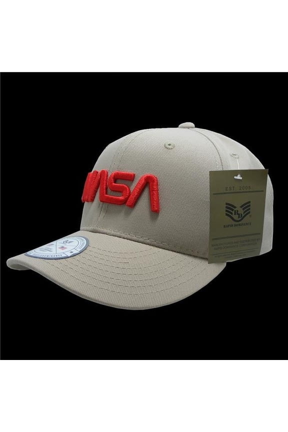 Worm NASA Deluxe Cap, Khaki - One Size