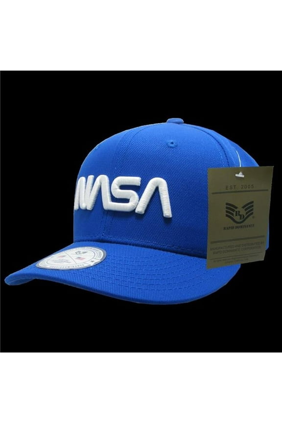Worm NASA Deluxe Cap, Royal - One Size