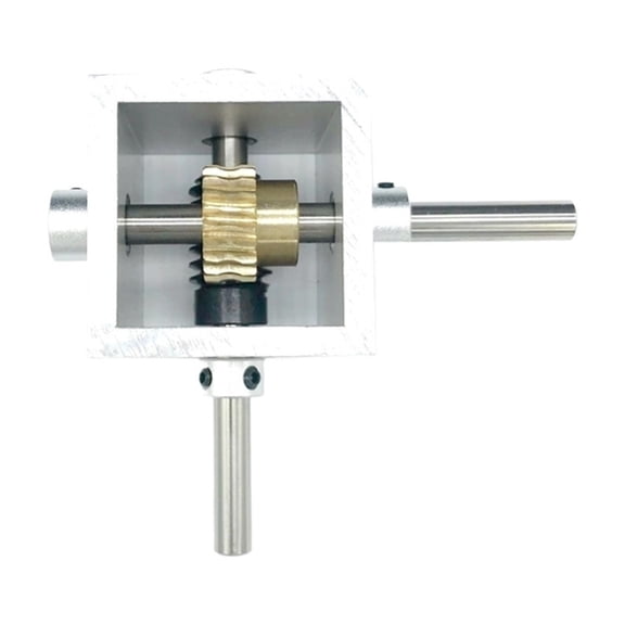 Worm ar Reduction arbox 6/8MM Shaft 20T ar, 90 Degree Right Angle Corner Device Reduction Ratio 1:10 1:20 ,Easy to Install