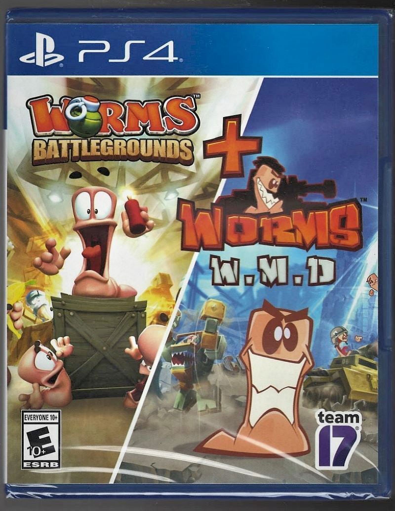 Worms Battleground & Worms WMD PS4 (Brand New Factory Sealed US  