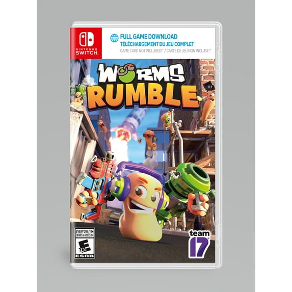 Worms Rumble (Code In Box) - Nintendo Switch