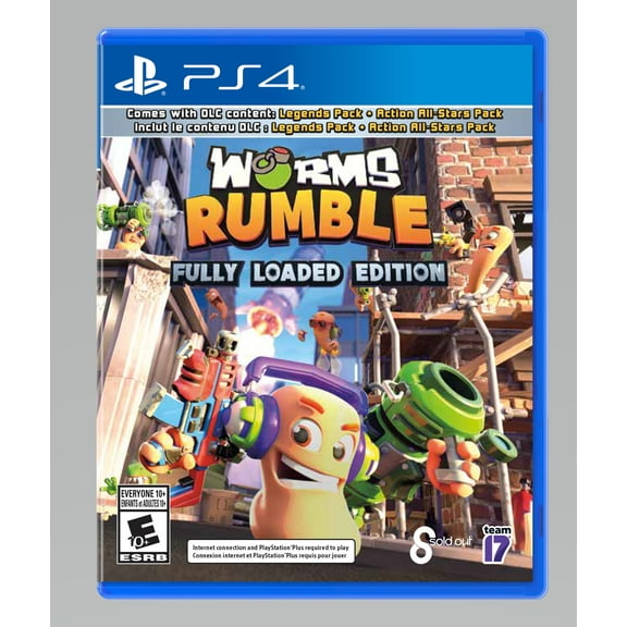 Worms Rumble: Fully Loaded Edition, Team17, PlayStation 4, 812303015816