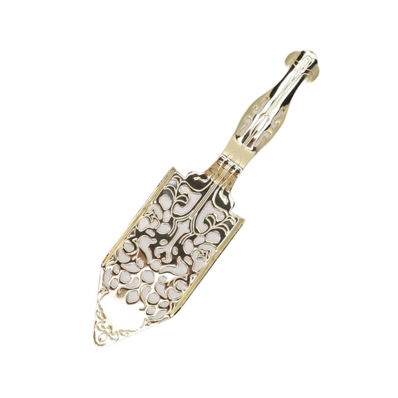 Wormwood Cocktail Spoon, Absinthe Spoon Hollow Design Stainless Steel Specifically Designed Beautiful For Home For Clubs For Bars Gold