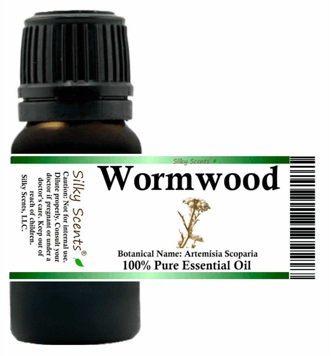 Wormwood Essential Oil 1 fl oz (30 ml) - 100% Pure and Natural by Silky Scents