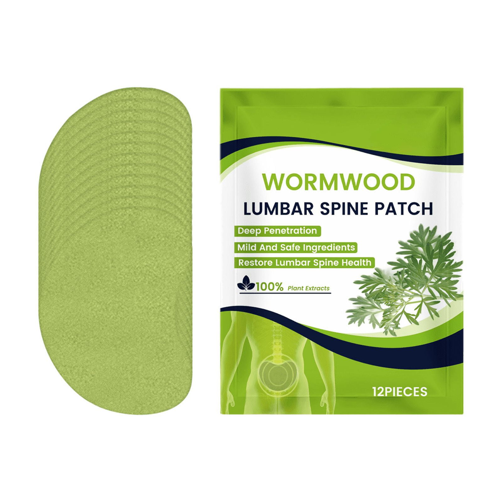 Wormwood Lumbar Warm Paste Hot Compress Neck Shoulder Waist Leg Pain