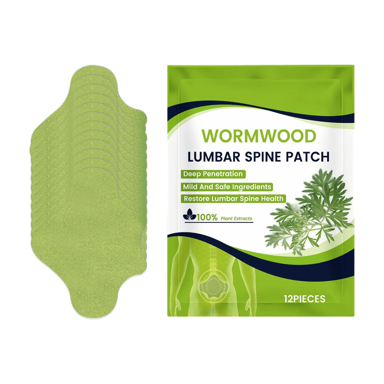 Wormwood Lumbar Warm Paste Hot Compress Neck Shoulder Waist Leg Pain