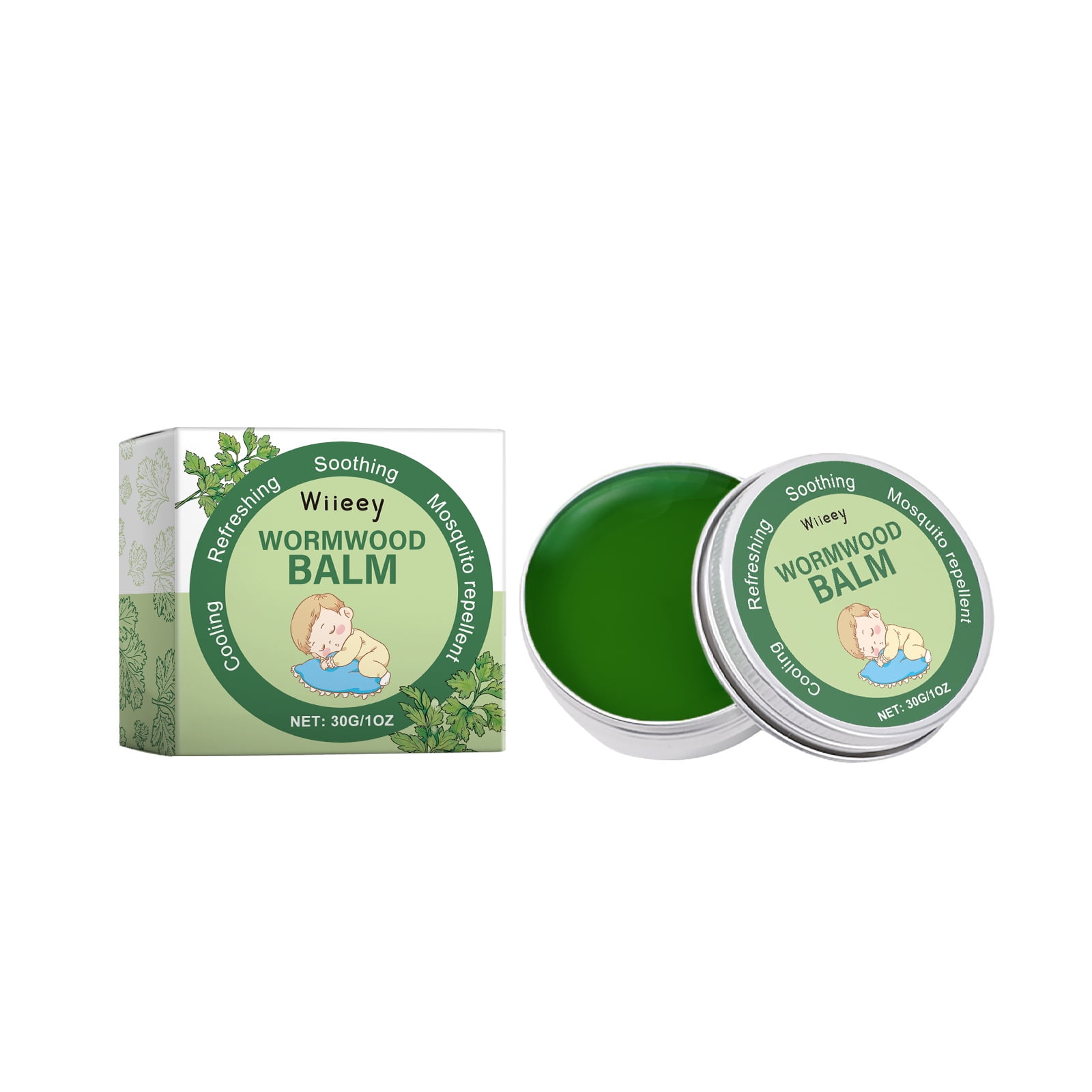 Wormwood baby mosquito repellent balm cool plant refreshing anti