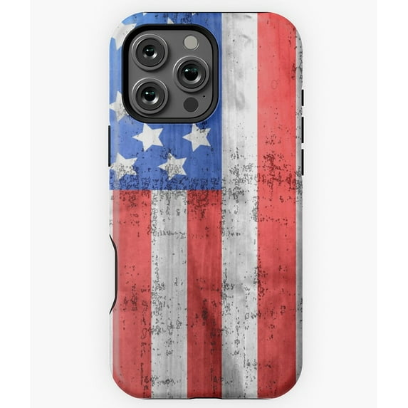 Worn American Flag Vintage N4211 Phone Case for iPhone 17 16 15 14 13 12 11 Pro Max