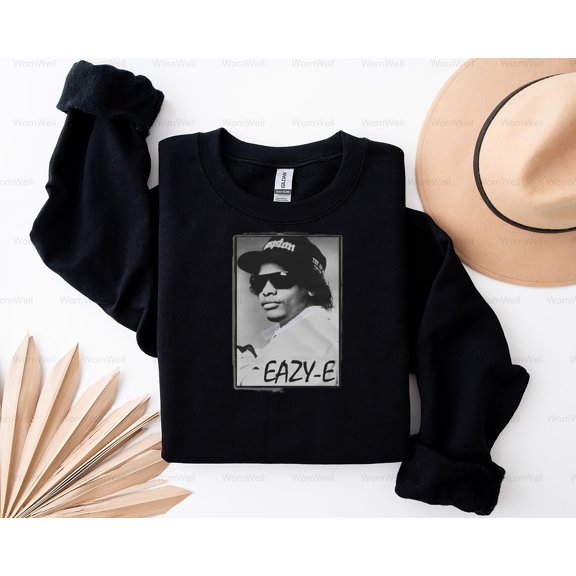 WornWell93 Eazy E Ruthless Records Compton Gangsta Rap Hip Hop T-Shirt, SW, Hoodie Unisex, up to 5XL