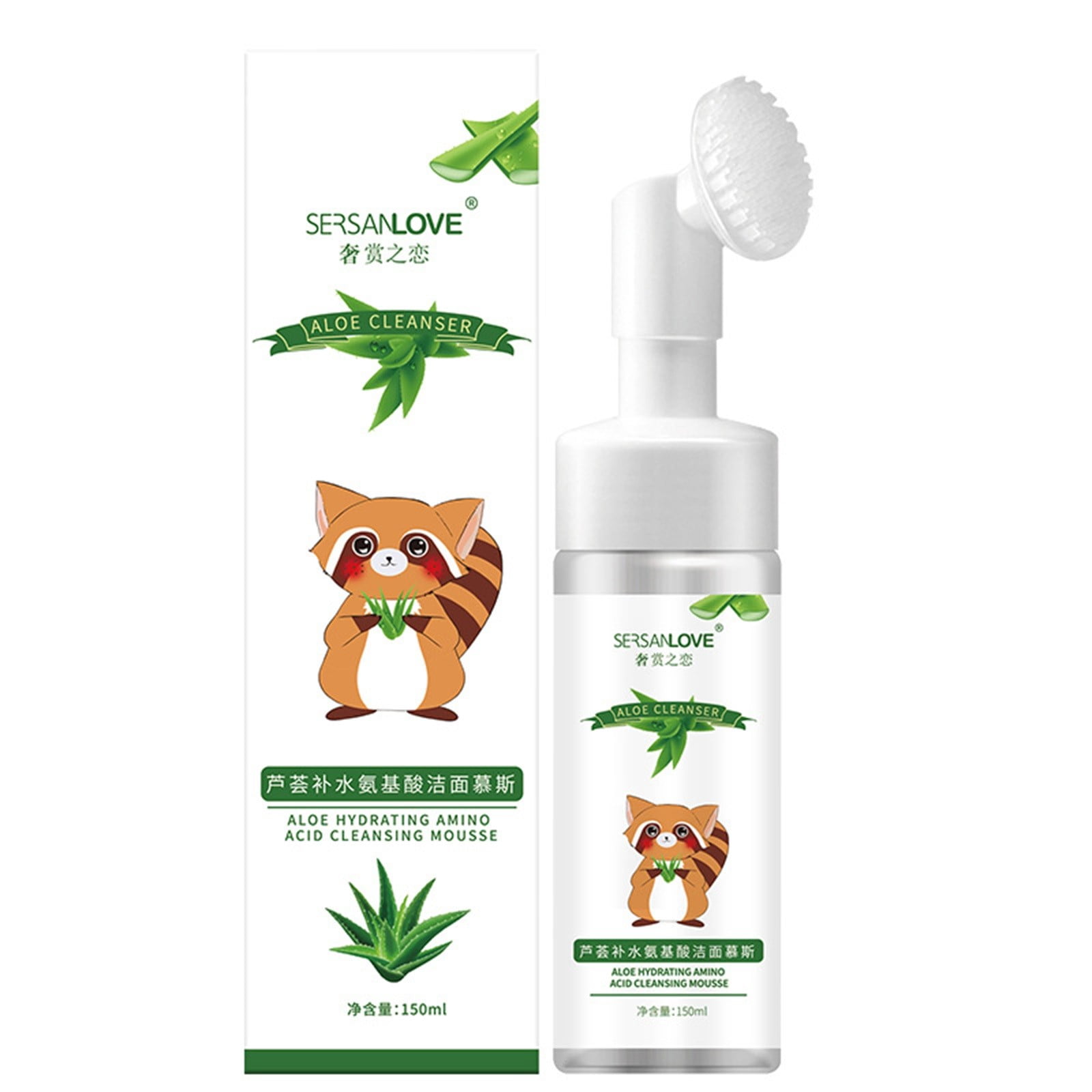 Worpbope Facial Cleanser Amino Foam Cleansing Cream, MousseFoam