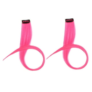 Hot Pink Hair Extensions