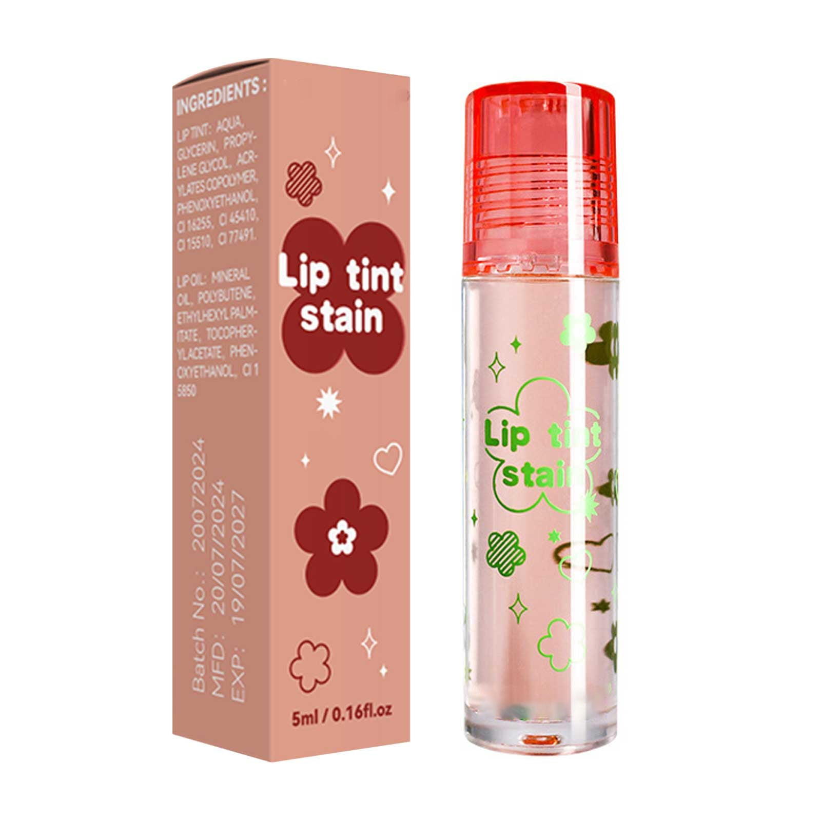 Worpbope Lip Butters Long Lasting Lip Gloss Lip Tint Stain 8 Colors