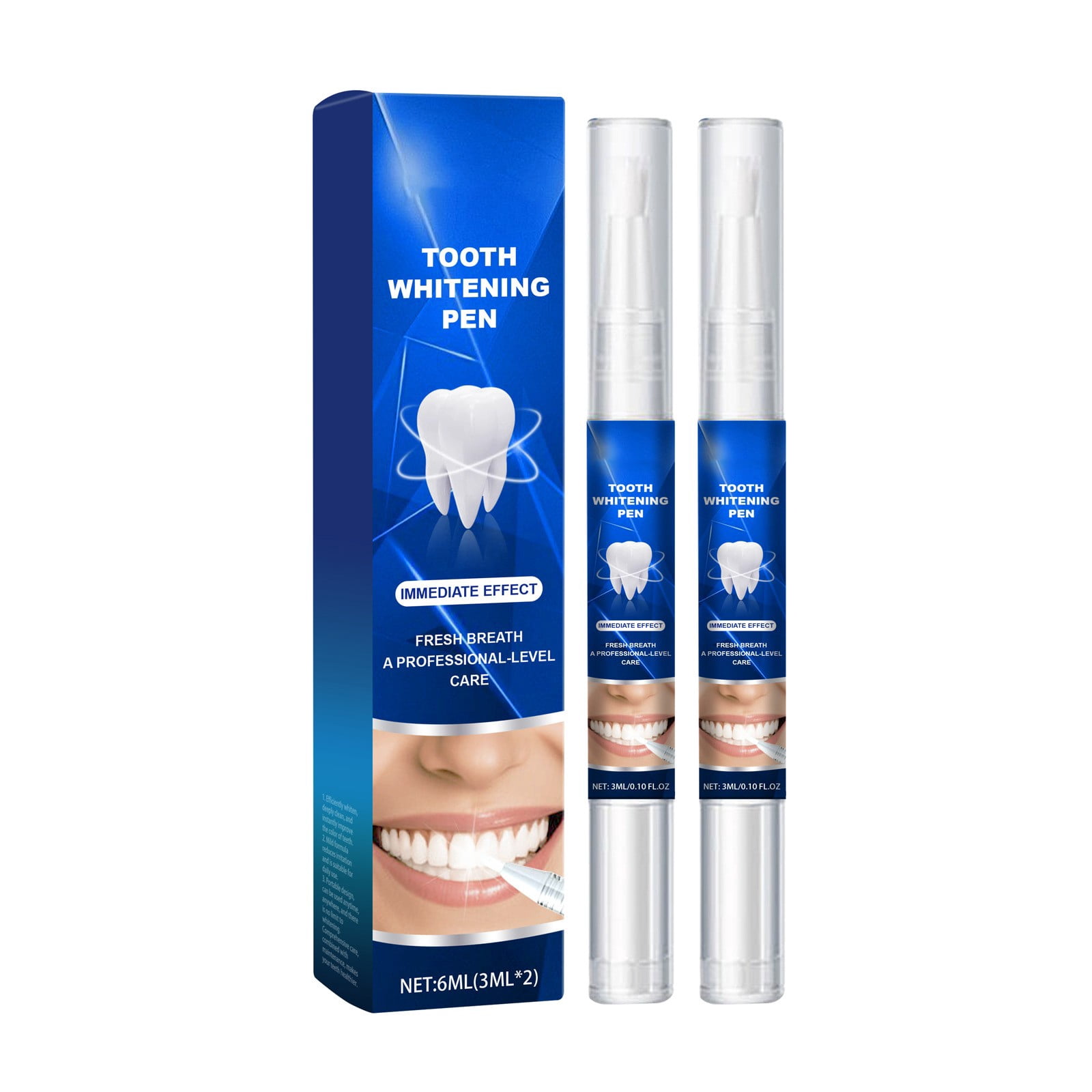 Worpbope Personal Skin Care Teeth Pen (2 Packs) Instant Natural