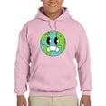 thumbnail image 1 of Worried World Toon Style Hoodie Men -Image by Shutterstock, Male 3X-Large, 1 of 4
