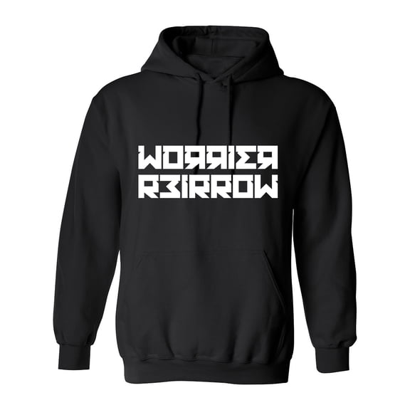 Worrier Reirrow Sarcastic Humor Novelty Funny Men's Hoodies