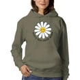 thumbnail image 1 of Worry Less Smile More Hoodie Women -Image by Shutterstock, Female Medium, 1 of 4