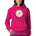 thumbnail image 1 of Worry Less Smile More Hoodie Women -Image by Shutterstock, Female Medium, 1 of 4