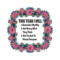 Not Worry What They Think Motivated Positive Empowering Uplifting Quote Wall Art Sticker Designs Vinyl Stickers For Home House Walls Rooms Windows Bedroom Decoration Size (12x12 inch)