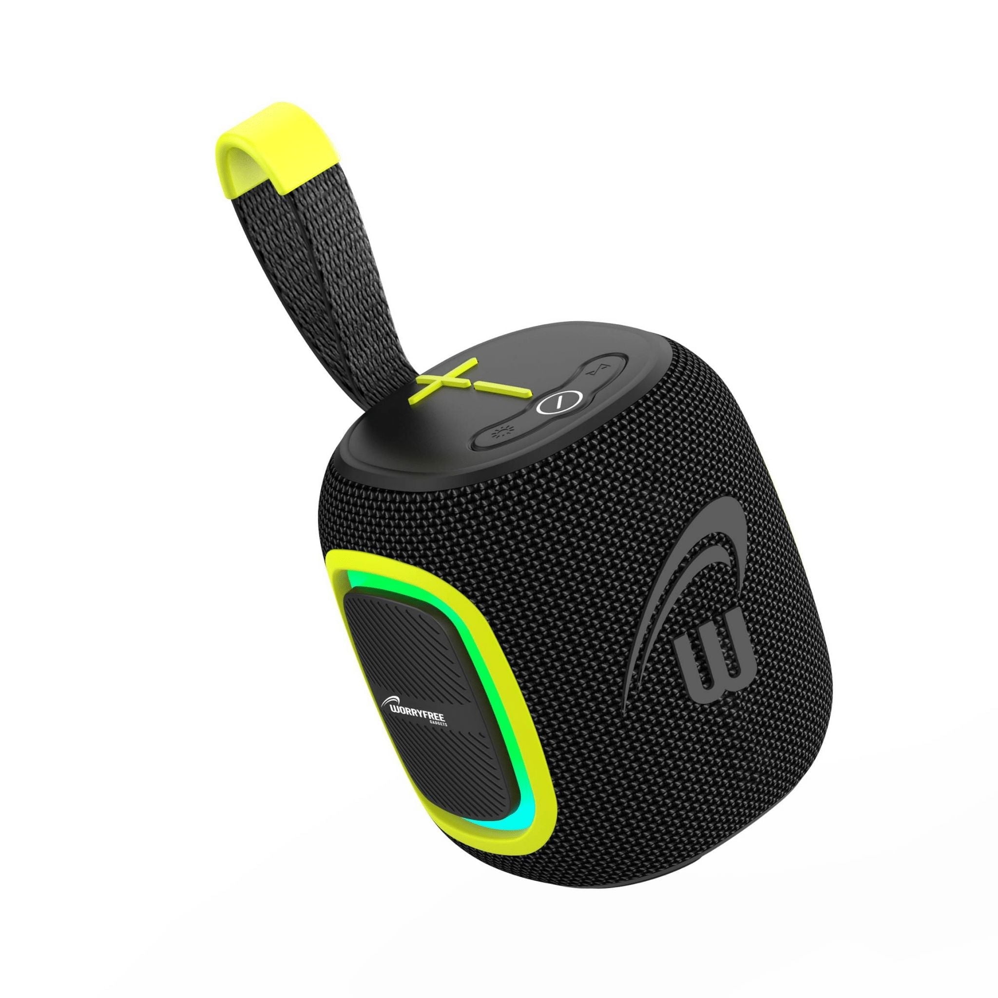 WorryFree Gadgets 5W Waterproof Portable Bluetooth Speaker, Black