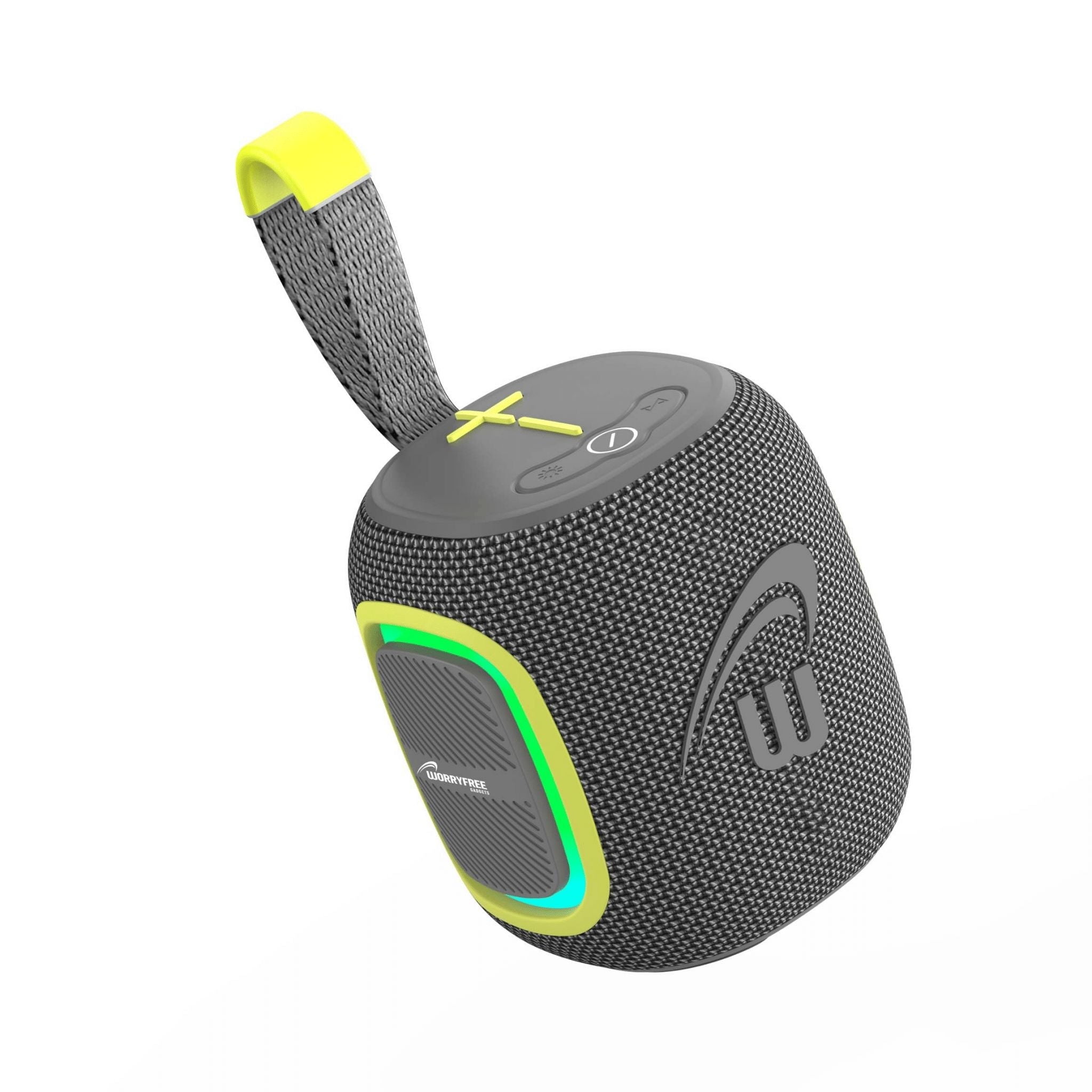 WorryFree Gadgets 5W Waterproof Portable Bluetooth Speaker, Gray