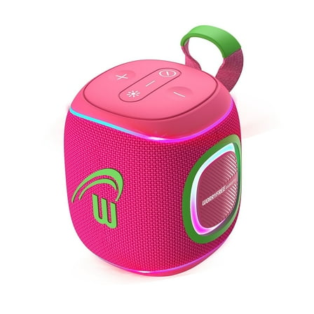 10W Wireless Bluetooth Speaker IPX6 Waterproof, Pink