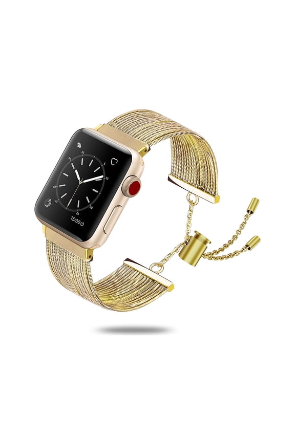 Alloy Metal Tassel Wristband for Apple Watch Gold 38/40/41mm (SS012GLD-38)
