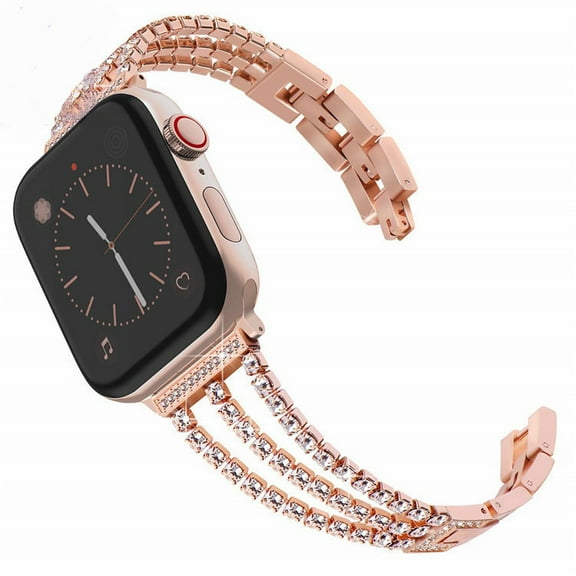 Worryfree Gadgets Bling Bands Compatible with iWatch Band 38/40/41mm, 42/44/45mm