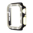 thumbnail image 1 of Worryfree Gadgets Bling Bumper Case for Apple Watch Black/Gold 40mm (C19-BKGD40), 1 of 7