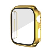 Worryfree Gadgets Bumper Case with Screen Protector for Apple Watch Chrome Gold 41mm BP04-GLD41