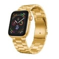 thumbnail image 1 of Worryfree Gadgets Classic Metal Wristband for iWatch Gold 42/44/45/49mm (WX150-GLD45), 1 of 2