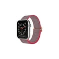 thumbnail image 1 of Worryfree Gadgets Compatible with Apple Watch Band Nylon Sport Band 38/40/41mm iWatch Strap for Men Women- Violet Pink, 1 of 2