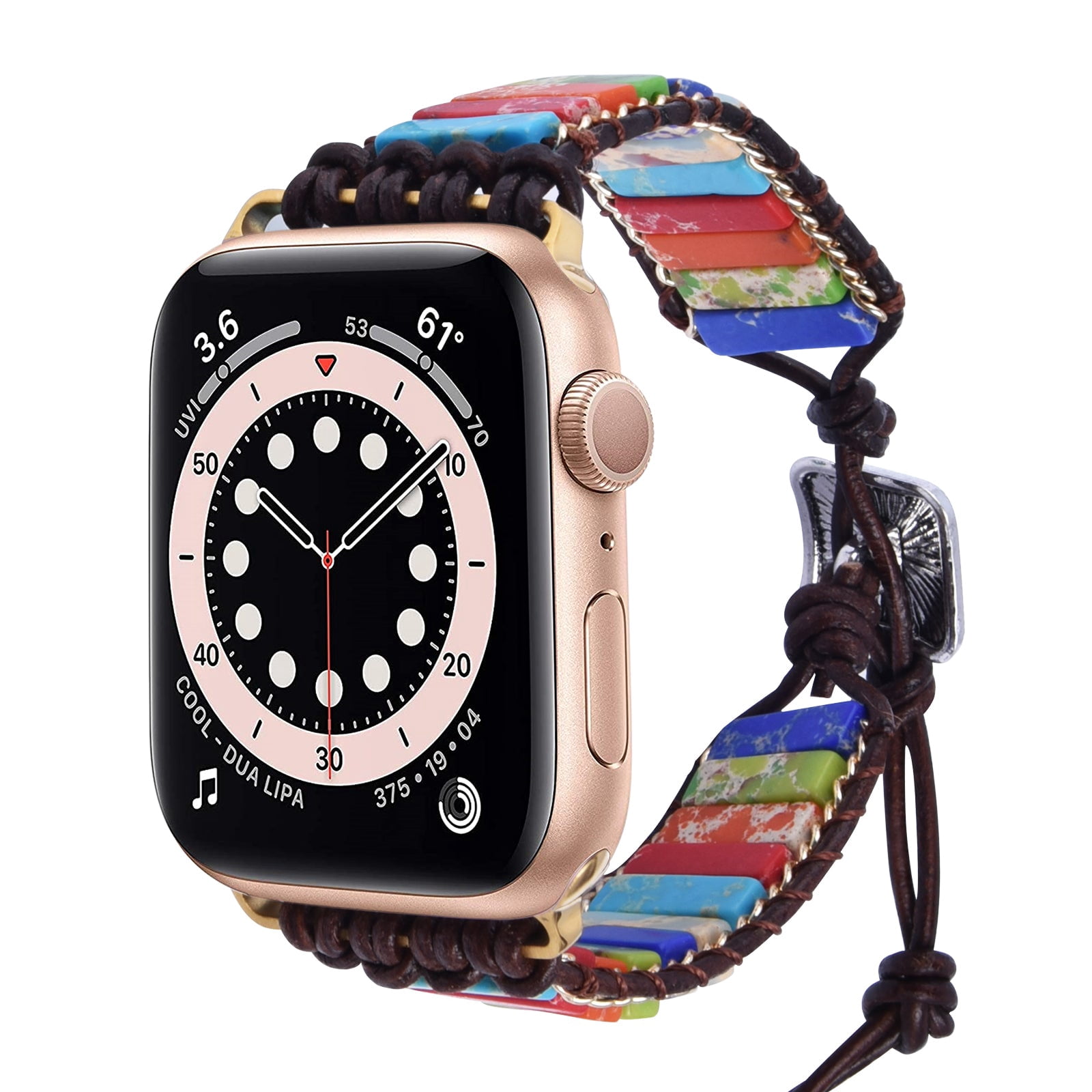 Worryfree Gadgets Natural Stone Boho Bands Compatible with  display picture 2