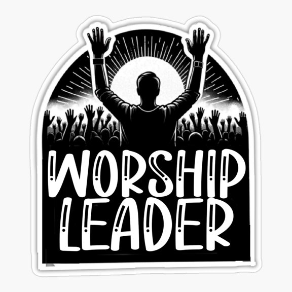 Worship Leader Praise Team Christian Choir Member Sticker