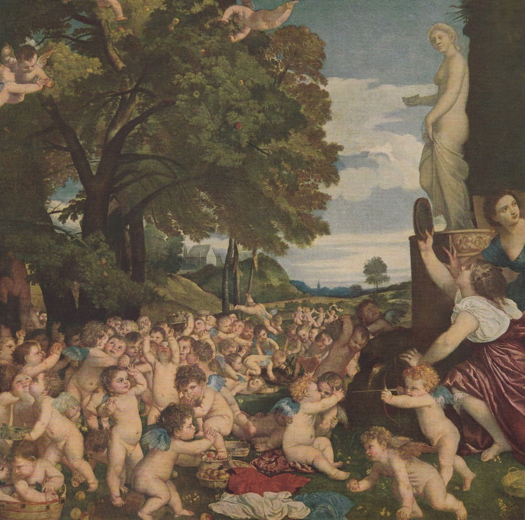 Worship of Venus Canvas Art - Titian (18 x 24)