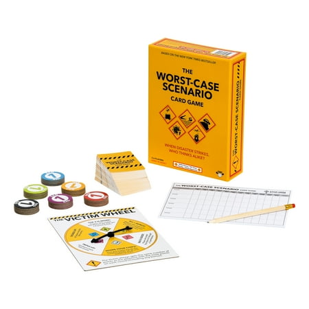 Worst Case Scenario Card Game, Moose Games, Family/Party Game, 3-6 Players, Ages 10+