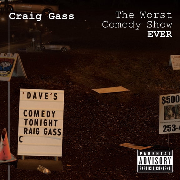 Worst Comedy.. Gass, Craig (CD)