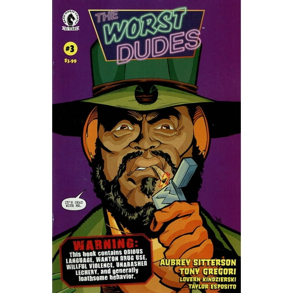 Worst Dudes, The #3 VF ; Dark Horse Comic Book